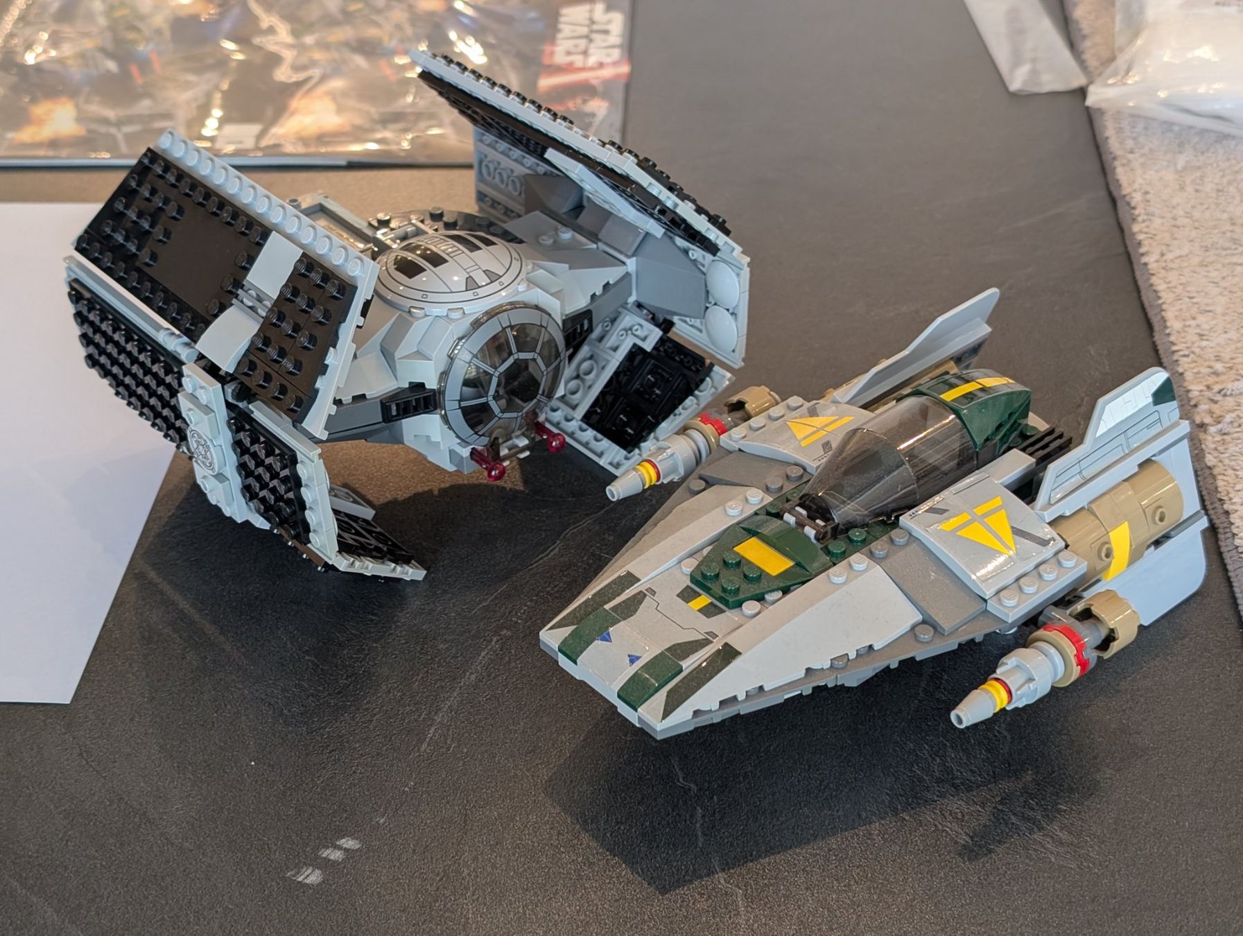 Lego Baukästen: LEGO Star Wars 75150 Vader's TIE Advanced vs. A-Wing – Gebraucht aus Wikon von Gizmozilla 2