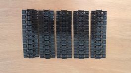 50 Stück Lego Technic Kettenglieder 57518 Schwarz