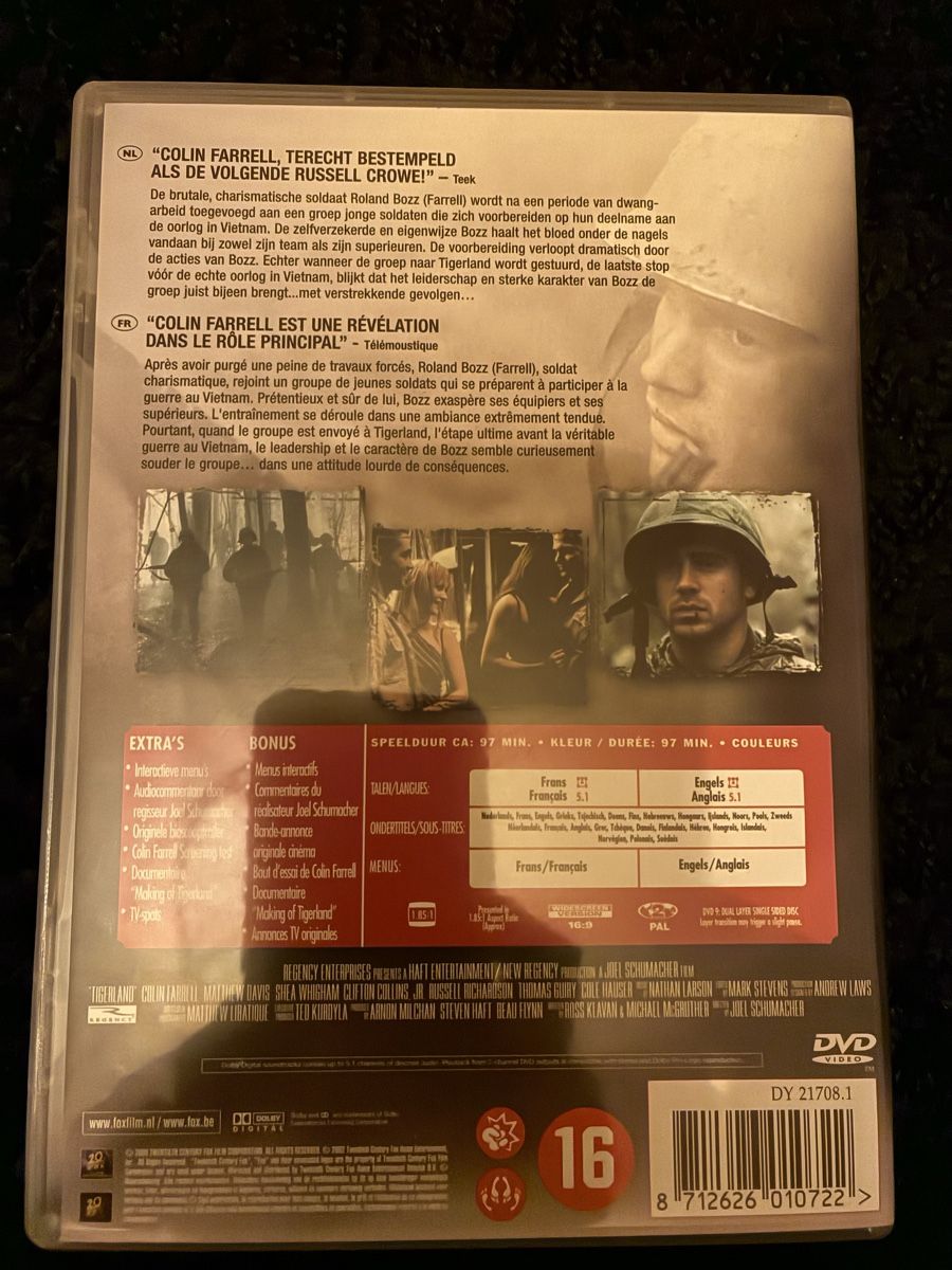 Tutti i DVDs: DVD Tigerland – Usato da Neyruz FR venduto da Shcc17 1