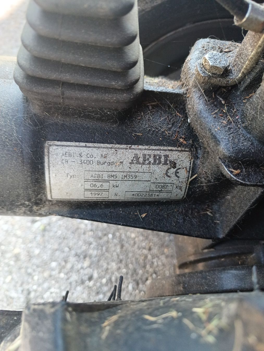 Aebi Tutte le macchine: Motormäher AEBI BM5 – Difettoso da Sörenberg venduto da soerenberg01 1