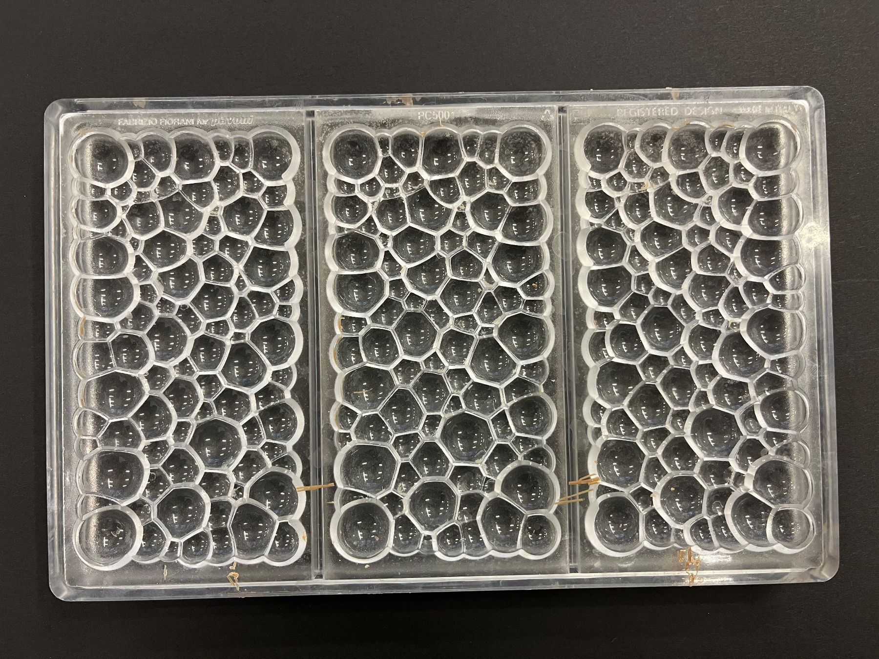 Teglie da forno: 3 Polycarbonat Schokoladenform Kugeln – Usato da Illnau venduto da flamingo007