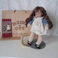Heidi Ott, Künstlerpuppe, 35 cm, handsigniert, Rarität