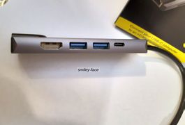 High Speed Hub  5 Ports 2x USB 3.0, USB C, HDMI, LAN1000