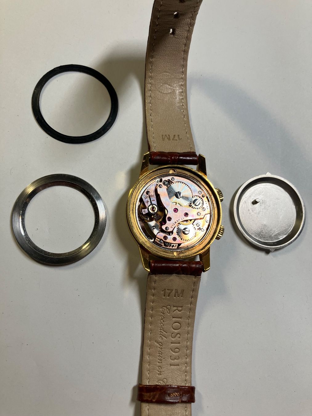 Bucherer Orologi: Bucherer Weckeruhr - Cal AS 1475 – Usato da Rütihof venduto da Kraemerm 3