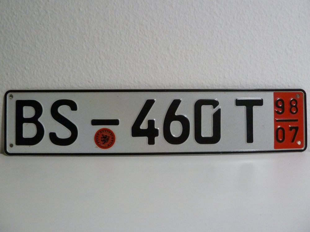 Bs Nummernschild Deutschland