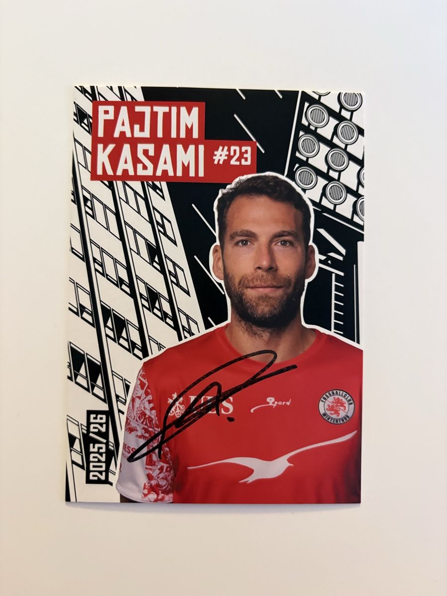 Autografi: Pajtim Kasami Original Autogramm – Usato da niederbipp venduto da LaHabana1