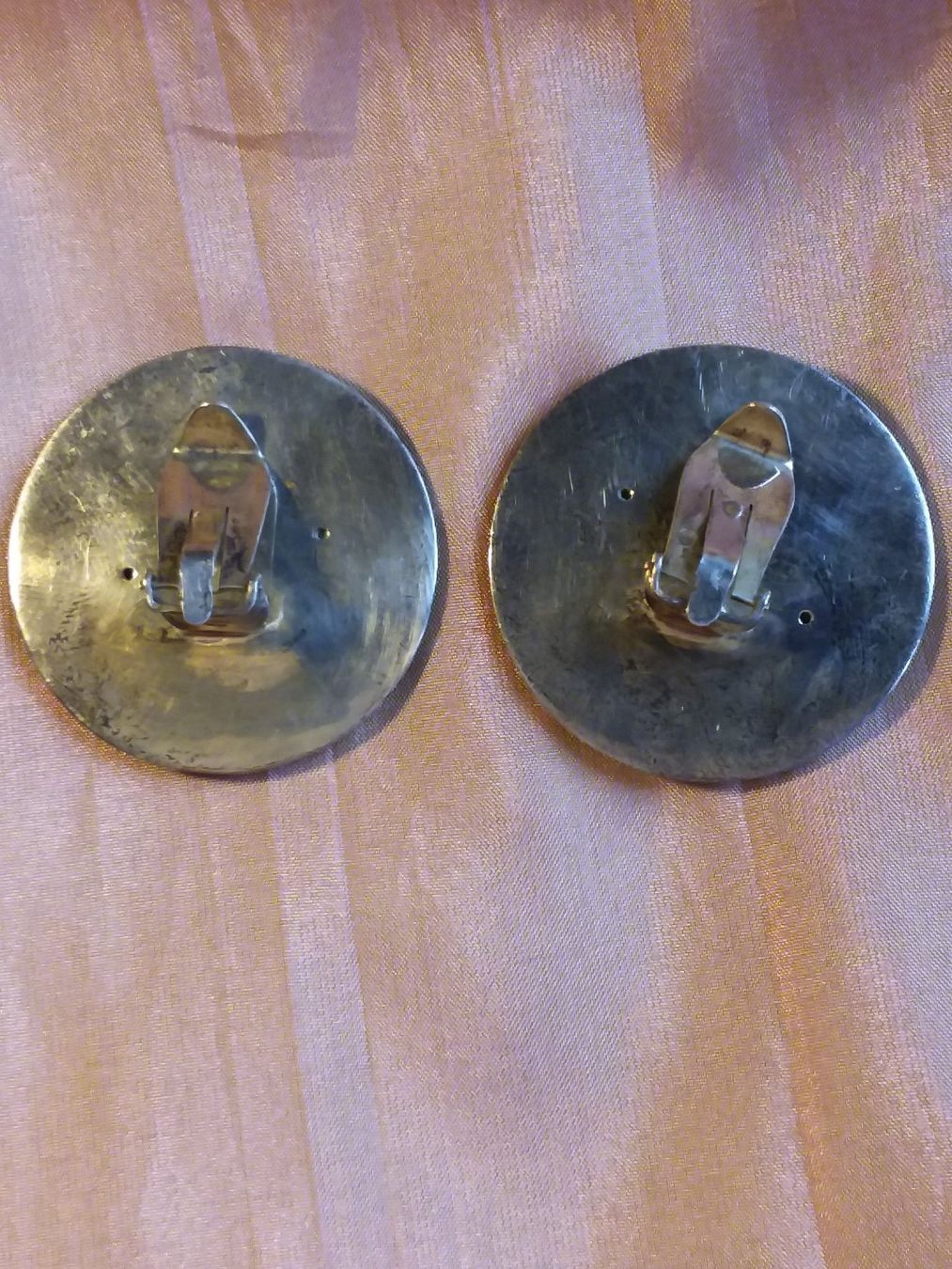 Orecchini pendenti & Orecchini a lobo: Vintage TOP Silber VIVAC 950 Ohrclips PERU – Usato da Zürich venduto da helsan 7