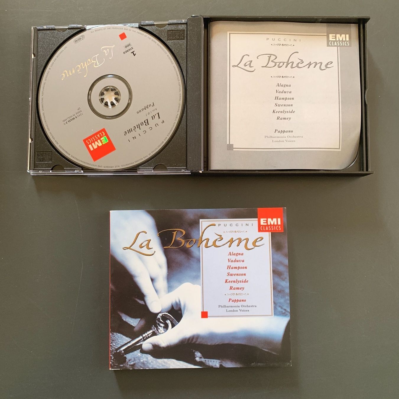 CDs: Philharmonia: Puccini: La Bohème – Gebraucht aus Stans von Abukadnezar 3