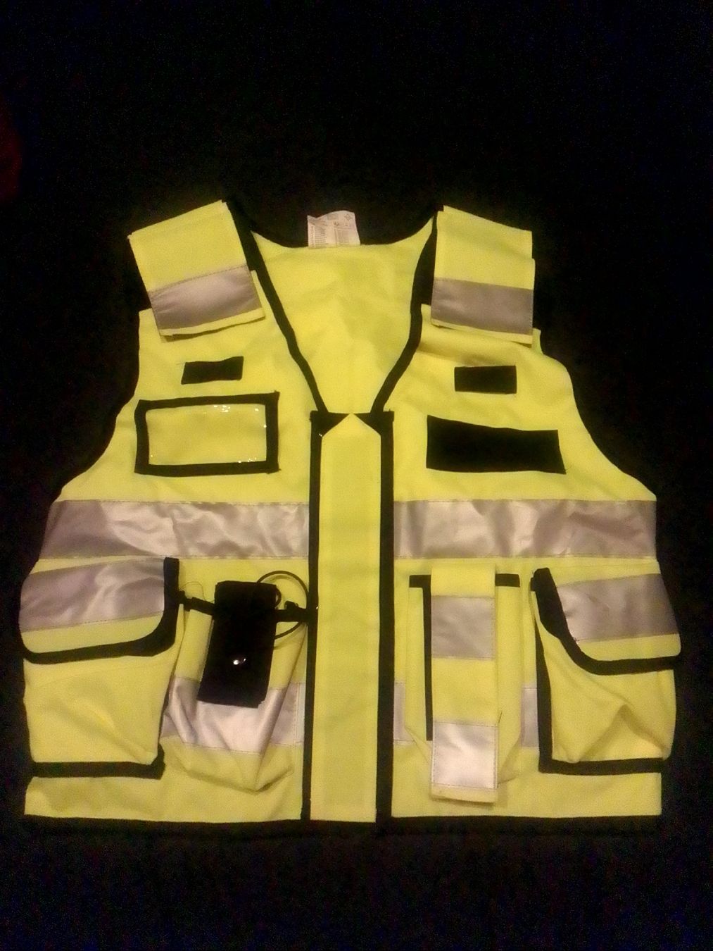 Gilet & Giacche: Sicherheitswesten Security 6 STK. – Nuovo (secondo la descrizione) da Glarus venduto da axrbi