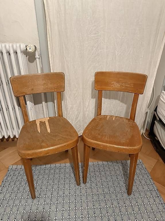 Horgen Glarus Sedie: 2 chaises Horgen Glarus à retaper – Usato da Genève venduto da Zed7 4