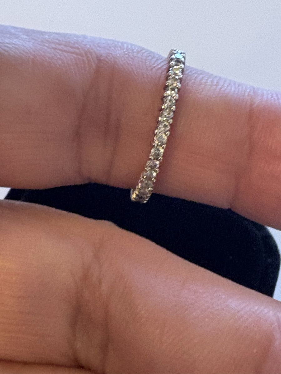 Ringe: 750 wg mit echte Diamanten  – Gebraucht aus Murten von Tzaugg 5