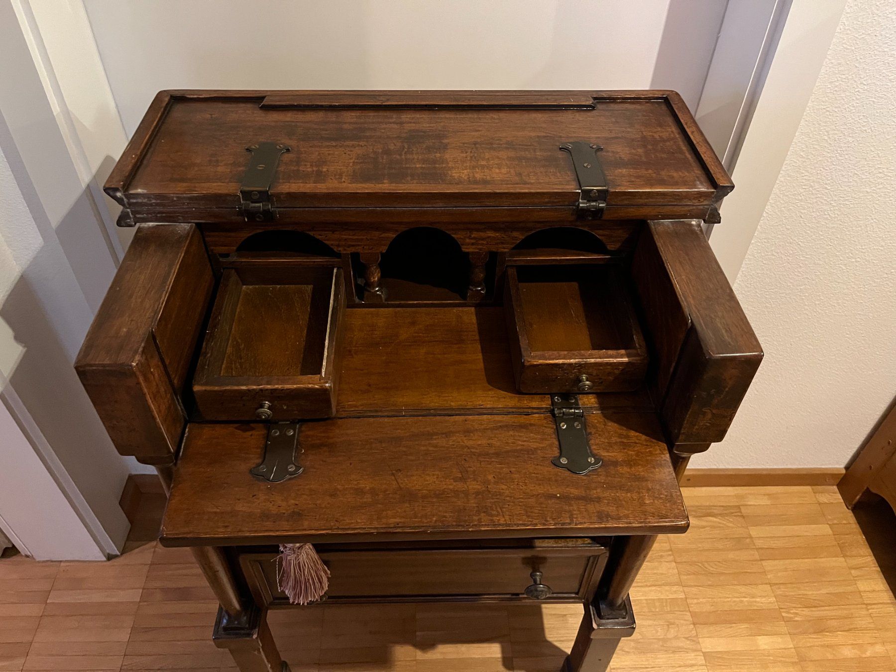 Schreibtische: Kommode Sekretär Spinnet Schreibtisch Vintage – Gebraucht aus Lenz von Klimbim7083 2