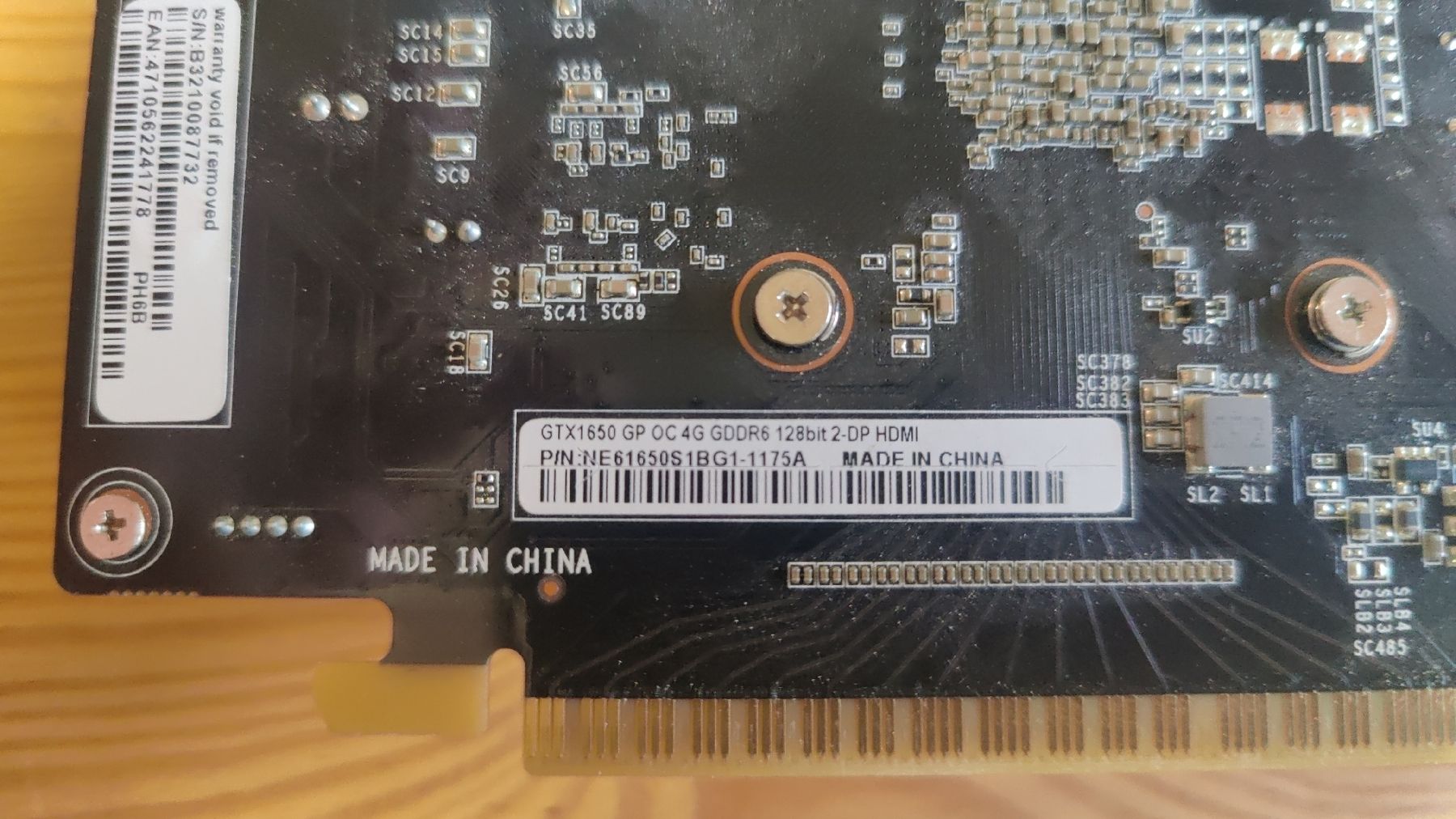 Nvidia Grafikkarten: Palit GTX1650 – Gebraucht aus Degersheim von HariOm 2