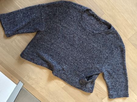 Strickpulli kurz&weit,ca.  Gr. L
