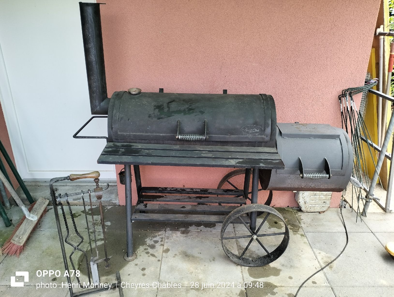 Griglie: BBQ  Grillclub – Usato da Cheyres venduto da Capitain