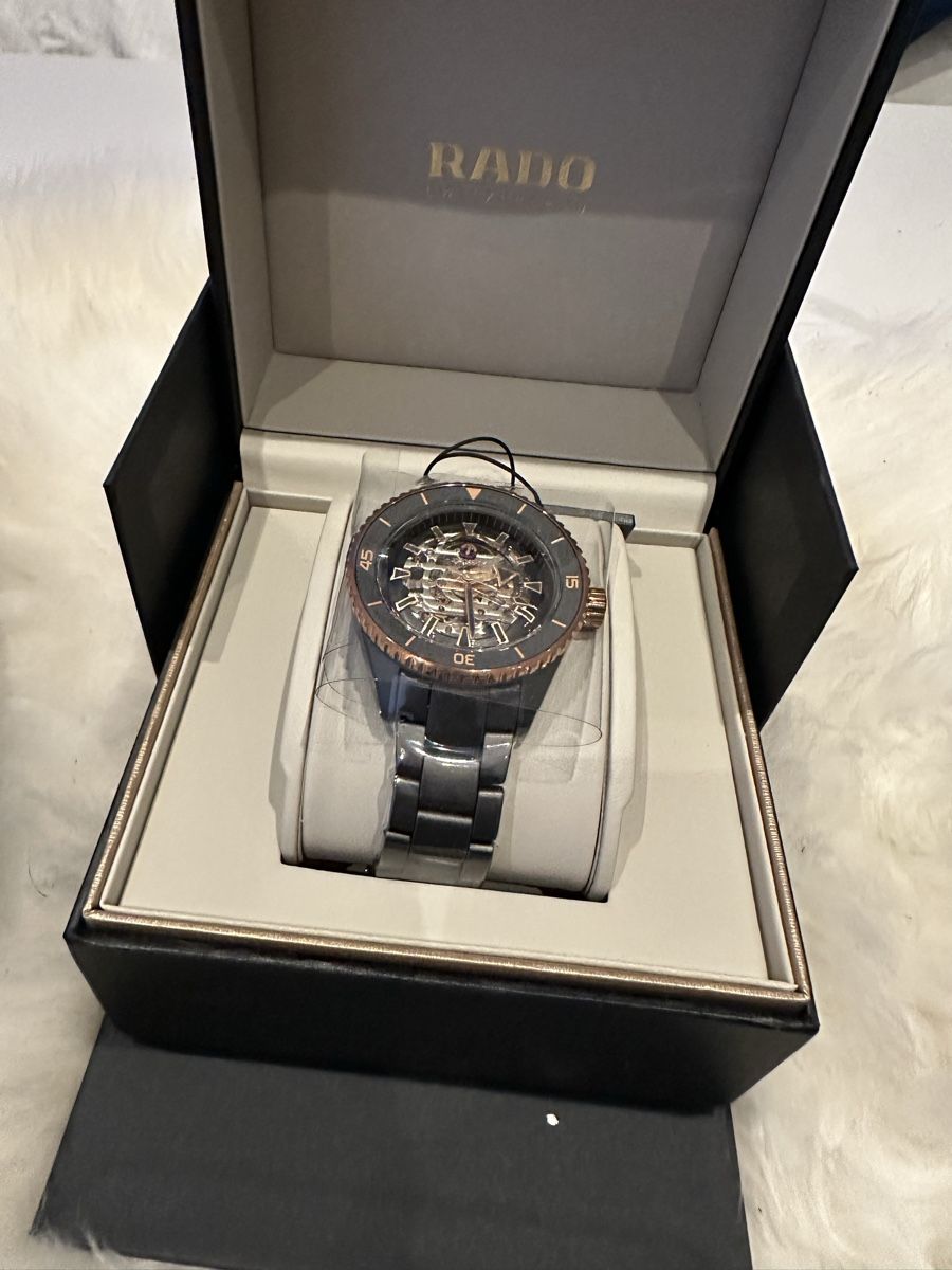 Rado Orologi: Rado captain cook xl high tech ceramic skeleton – Nuovo e nell'imballaggio originale da Bern venduto da Lakshan21 1