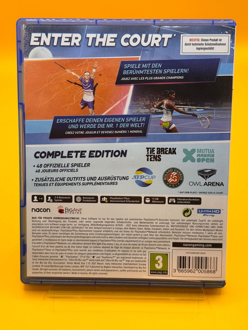 Sony Giochi: Tennis World Tour 2 - PS5 – Usato da Oberwil b. Zug venduto da silver2024 1