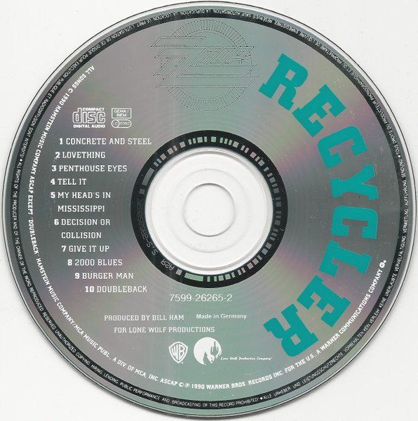 CDs: ZZ Top – Recycler - c – Gebraucht aus Brittnau von Zibu 2