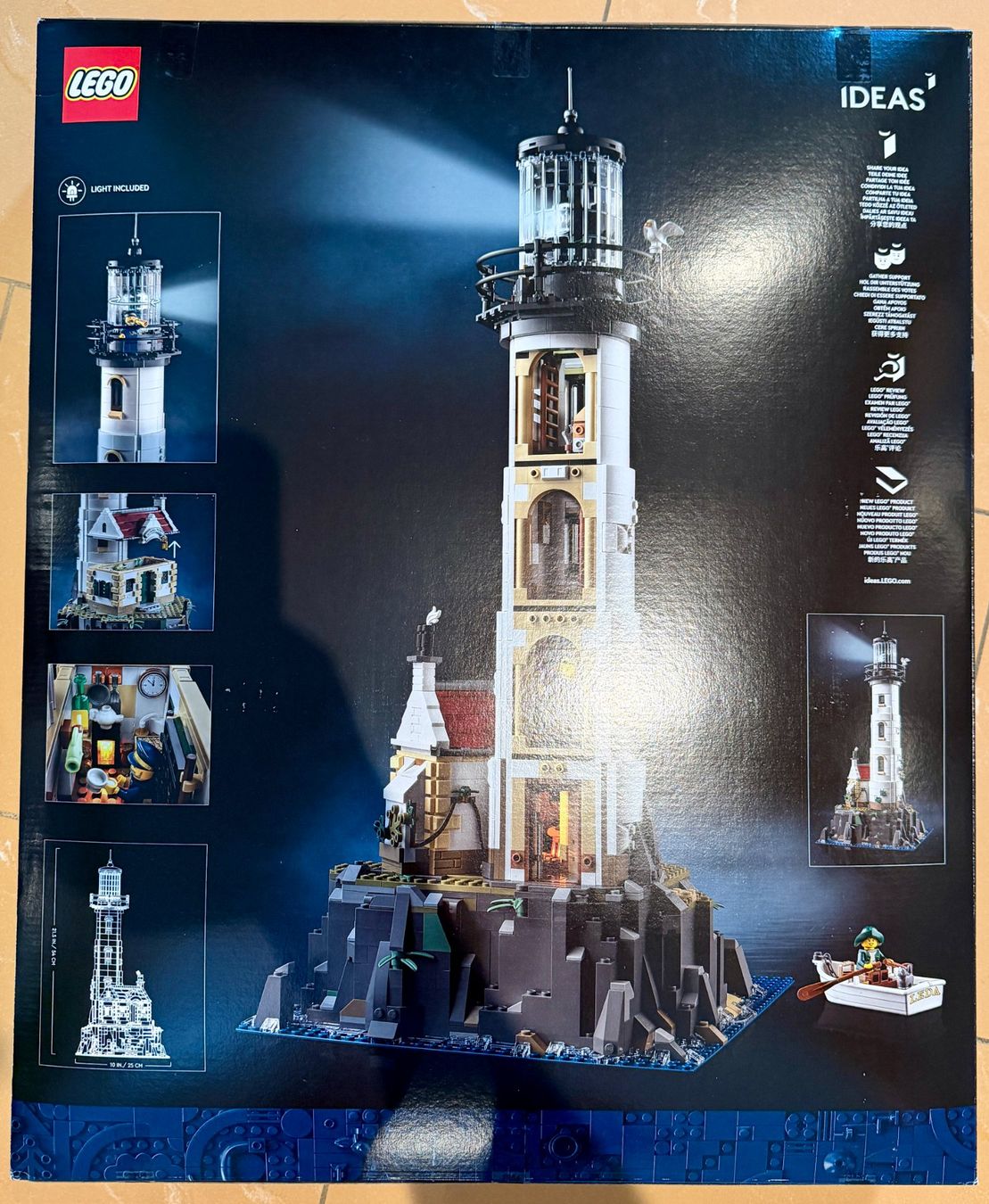 Lego Kit di costruzioni: Lego Ideas 21335 - Motorized Lighthouse – Nuovo (secondo la descrizione) da Höri venduto da PSMarinho 1