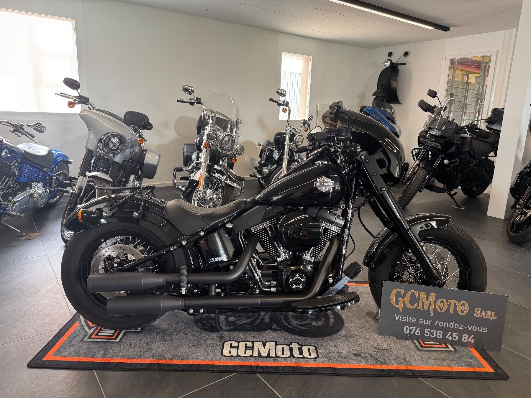 Harley-Davidson Cruisers: Harley Davidson FLSS Softail 110 Slim LEASING POSSIBLE – D'occasion à Echallens par HD90 5