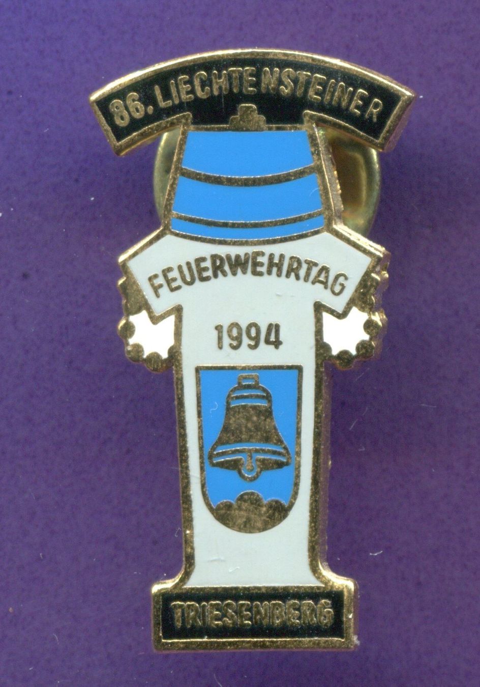 Plaketten & Abzeichen: Feuerwehrtag 1994  TRIESENBERG – Gebraucht aus Winterthur von Sammleroase