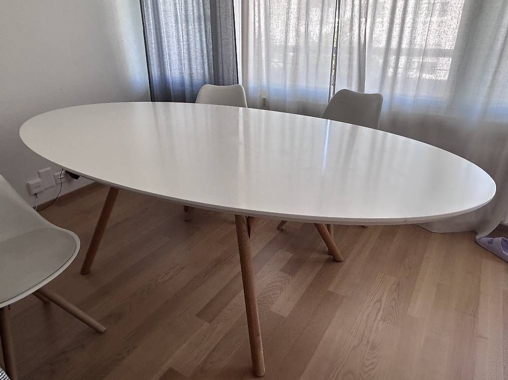 Set di tavolo e panche: Dining Table + 6 Chairs  226×113 cm – Usato da Zürich venduto da cla_l7hq