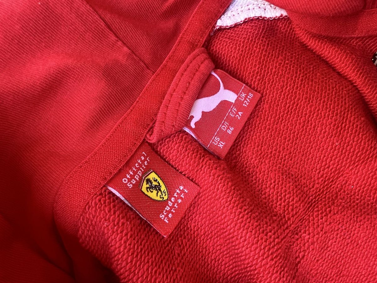 Scarpe, pantaloni & magliette da ginnastica: Puma Scuderia Ferrari Kinder Anzug – Usato da Bellach venduto da janheg 3