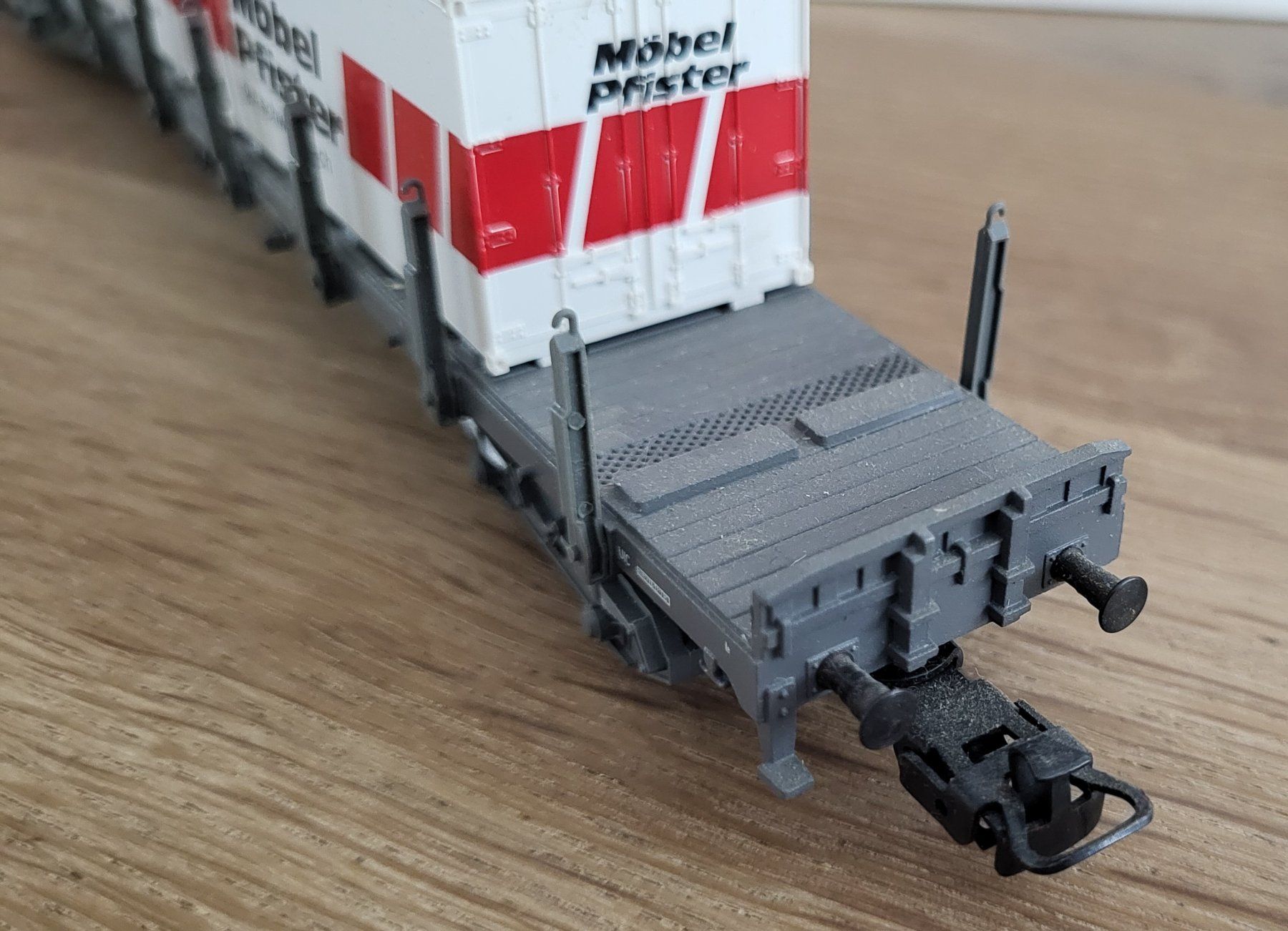 Märklin 4668 Möbel Pfister Containerwagen H0 AC OVP neu (Neu (gemäss ...