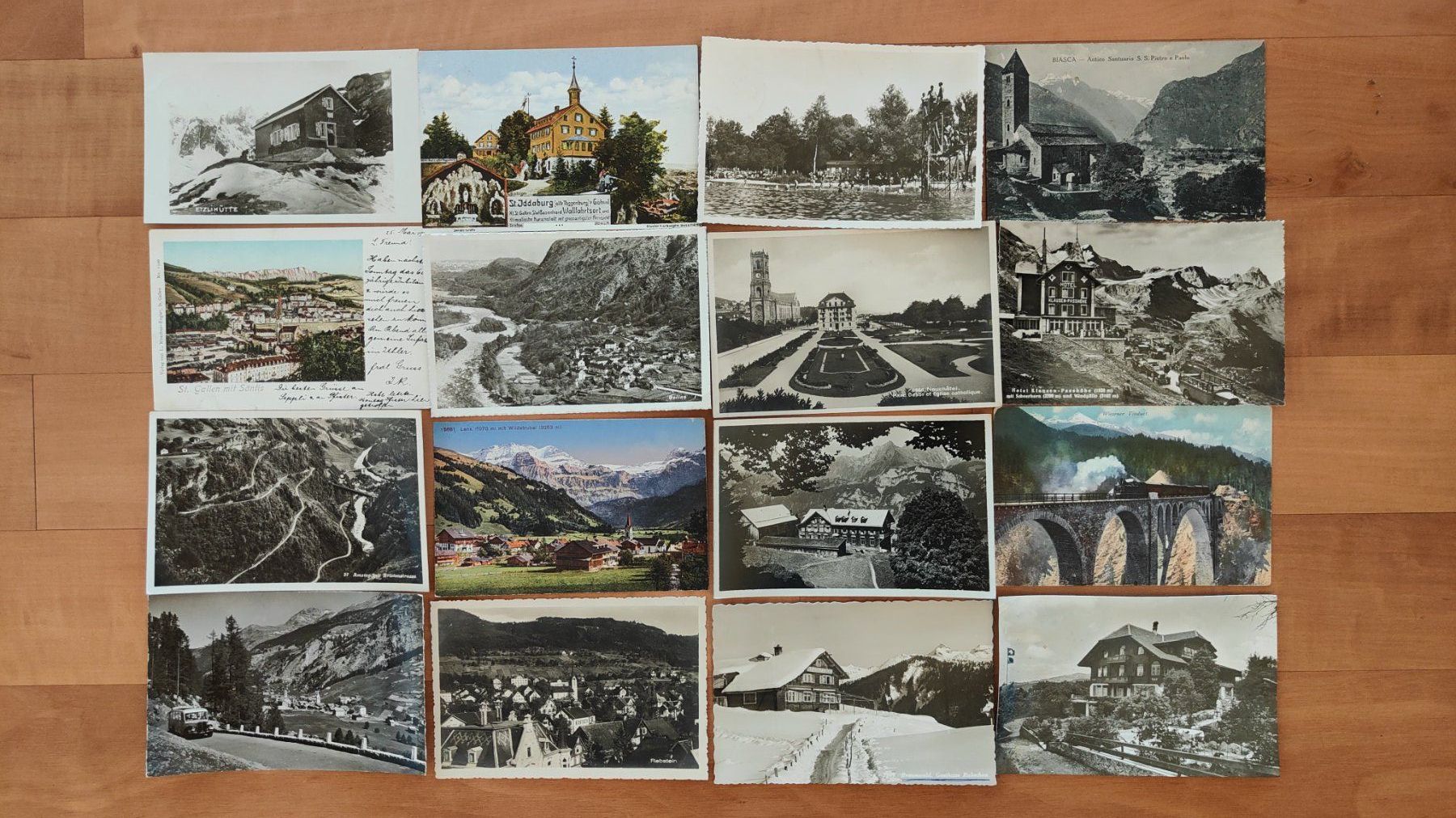 Cartes postales: SUPER Posten / Lot 170 kleinformatige CH- Ansichtskarten – D'occasion à St. Erhard par Chaeferli6 2
