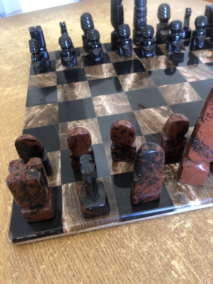 Giochi: Jeu d’ échec en pierres unique – Usato da payerne venduto da jag67 4