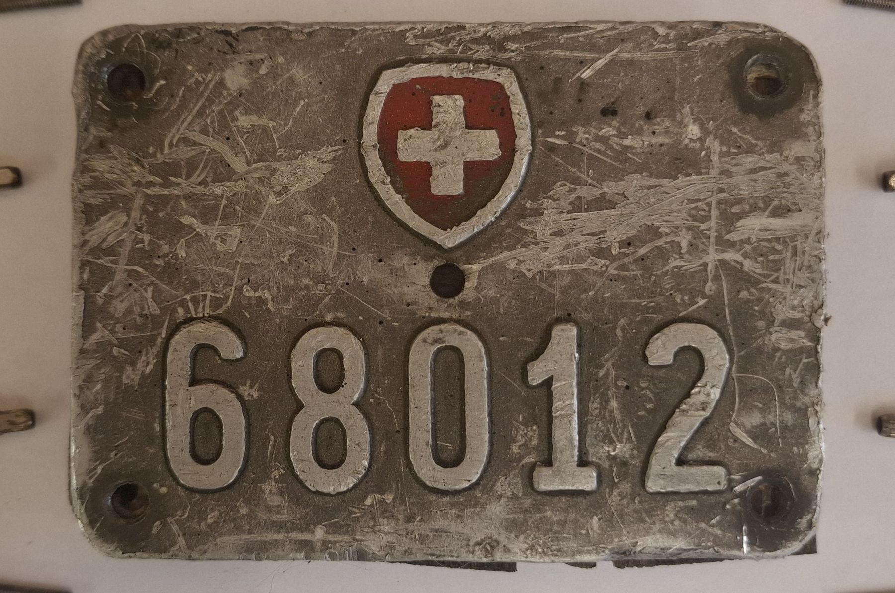 Schilder: Plaque velo militaire – Gebraucht aus Avully von lecomtedogoz 4