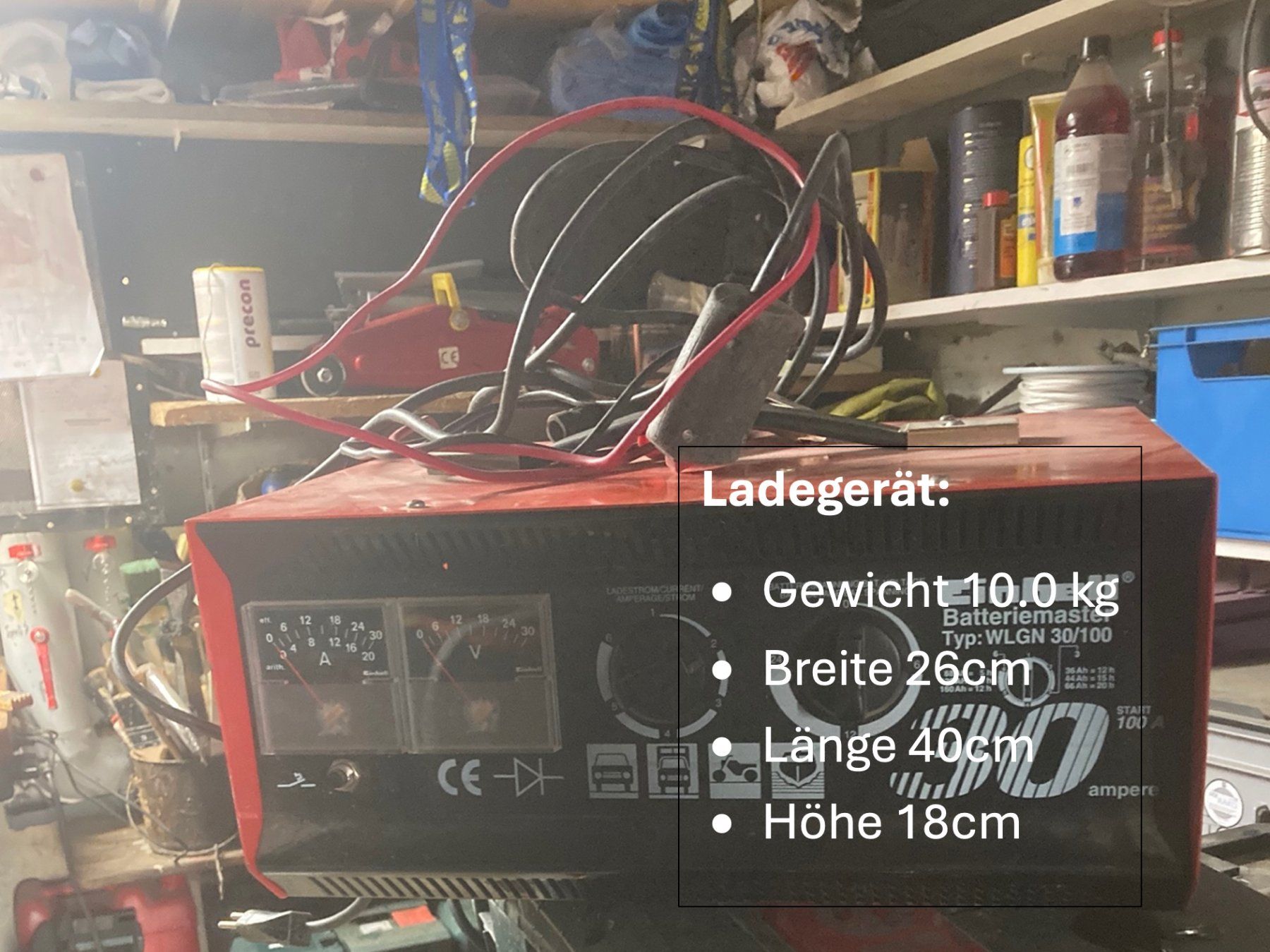 Einhell Chargeurs de batterie: Einhell Batterieladegerät 12/24 V mit Startbooster – D'occasion à Affoltern BE par Jackylondon 5