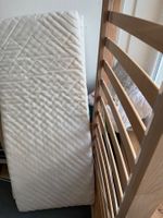 2x Ikea Kinderbett 70x160 cm + Lattenrost, Matratze, Decke