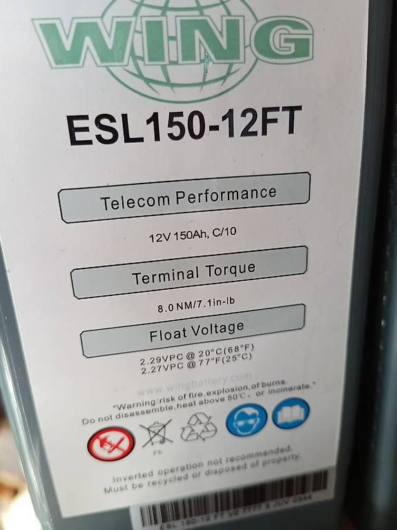 Dispositivi a energia solare: 12v 150Ah gel Versorgerbatterie – Usato da Bettenhausen venduto da beatwilli 3
