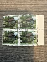 Schweiz Briefmarke, Pro Patria 2002, Viererblock, Top!