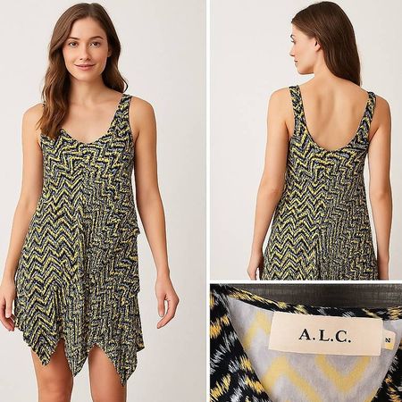 A.L.C. Designer-Sommerkleid , Grösse 10 (US) / ca. M-L