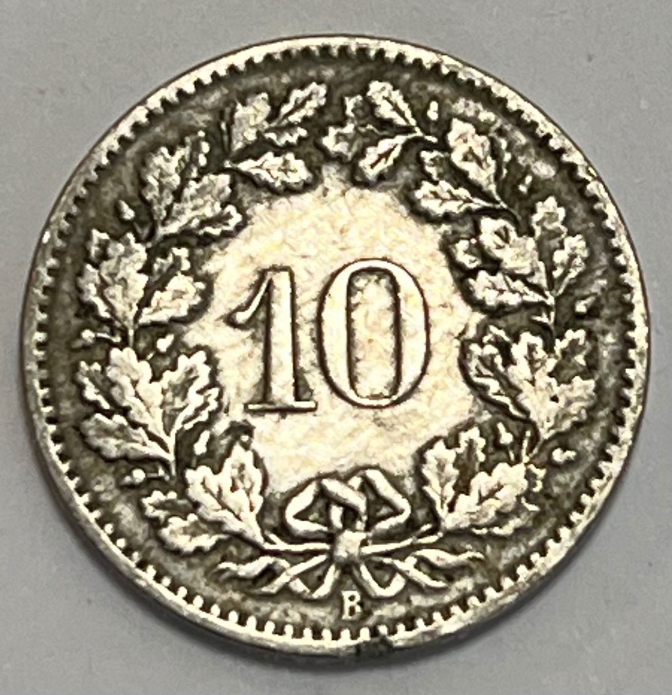Tutti le monete: 10 Rappen - 1895 B – Usato da Dietikon venduto da Sale44You 1