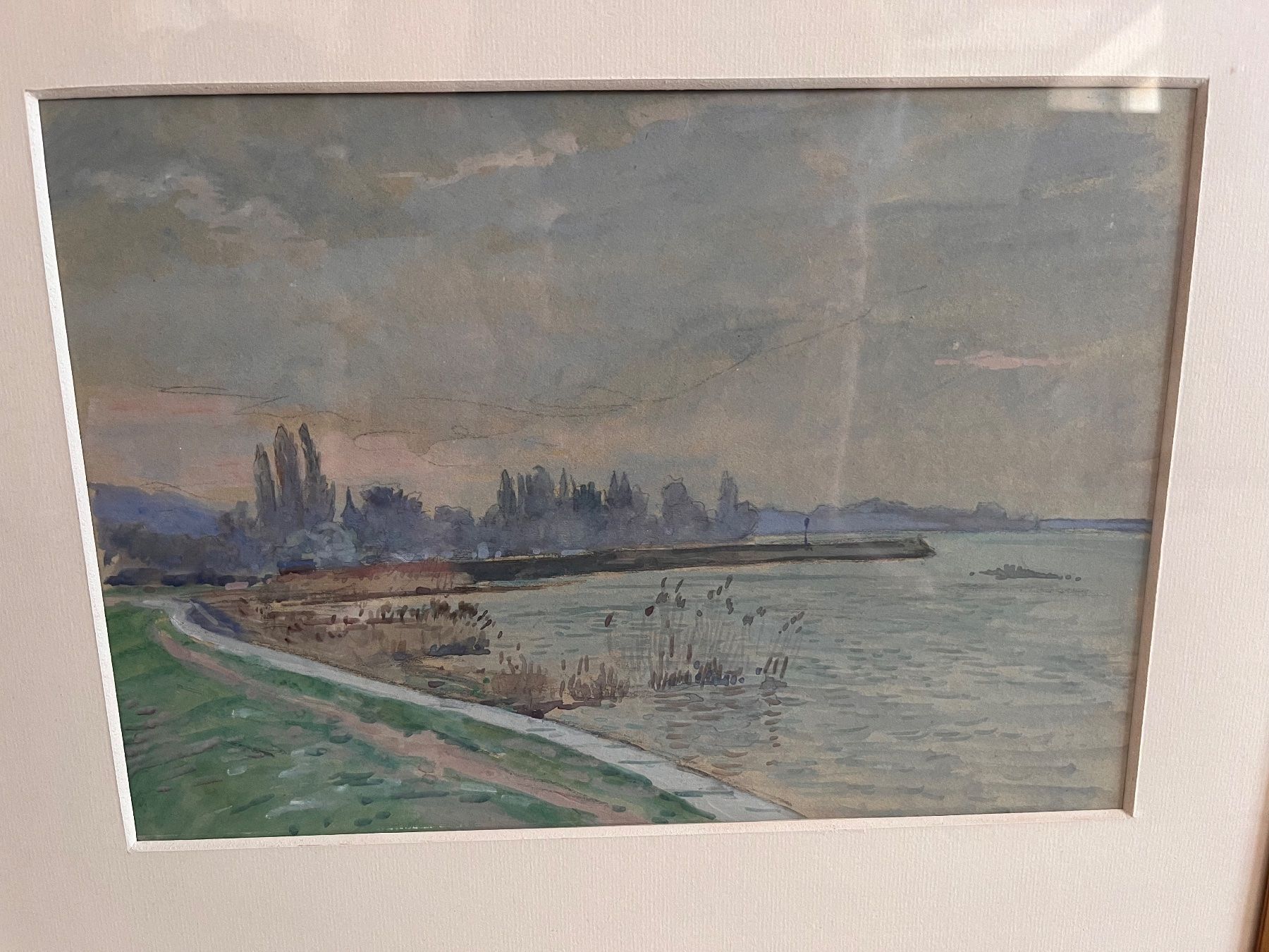Foto & Immagini: Schönes Bild, Aquarell, Bielersee – Usato da Sisseln AG venduto da art-dragoon 1