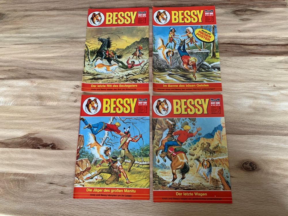 Bessy Comic Hefte Nummern 440 / 444 / 445 / 446 | Kaufen auf Ricardo