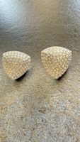 Boucles d'oreilles Airoldi 925 et vermeil cristaux Swarovski