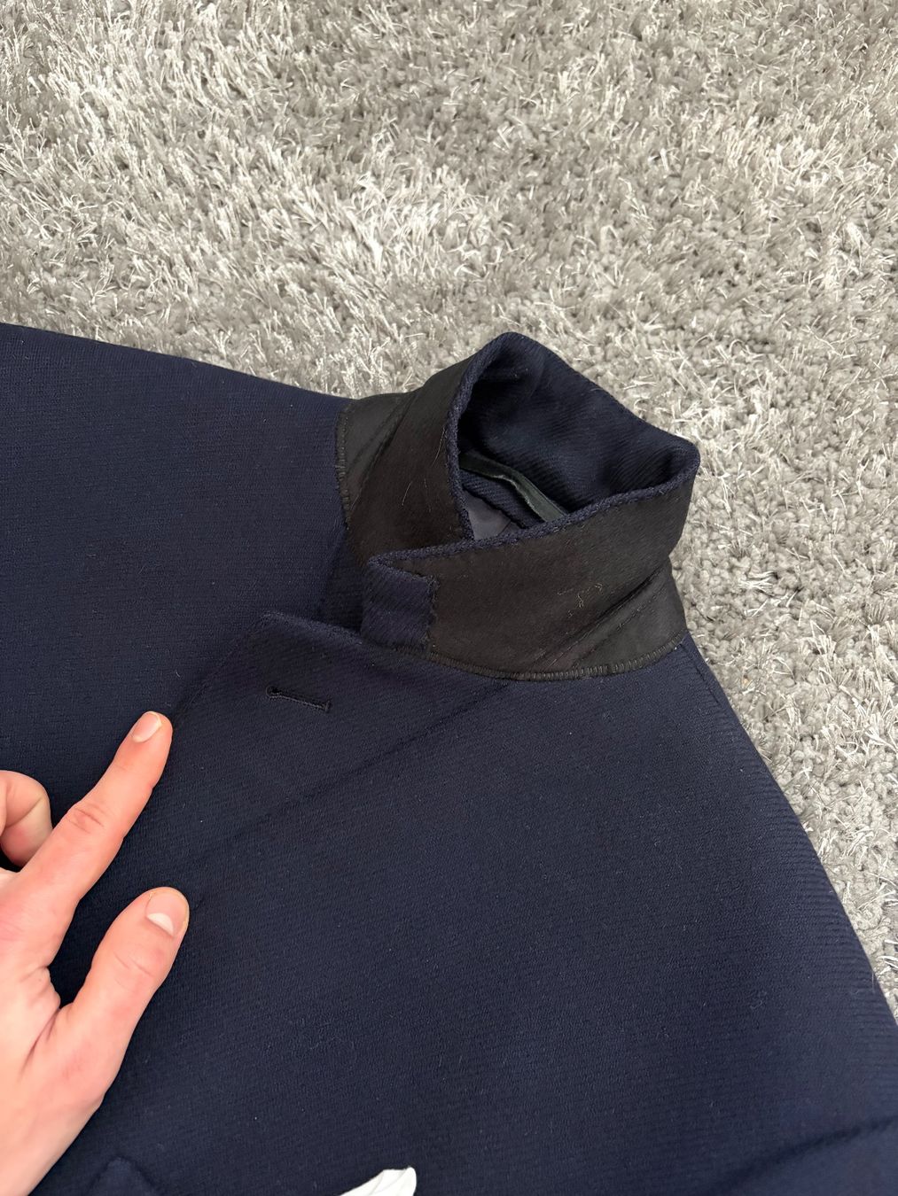 Cappotti: Navy Blue Wool Overcoat, Modehaus Pfäffli, Size L – Nuovo (secondo la descrizione) da Brislach venduto da edu_t6pq 8