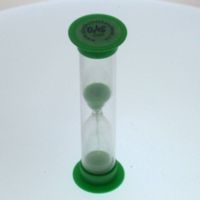 Sanduhren 45 Sekunden 9 cm Hoch Grün