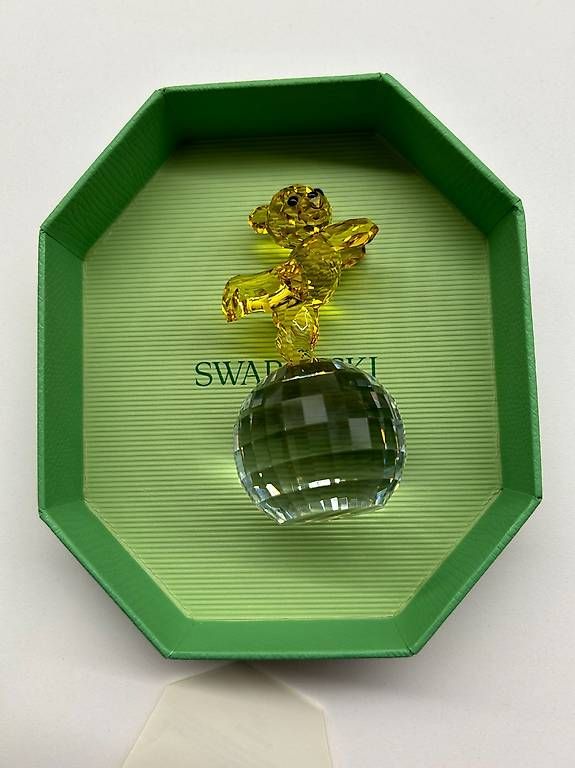 Statuette: Original Swarovski -- Kris Bear - Ready to Disco -- – Usato da Reinach BL venduto da Tom4142CH 2