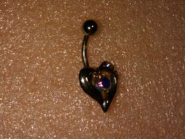 bauchnabel piercing,,,edelstahl,,,glanzig