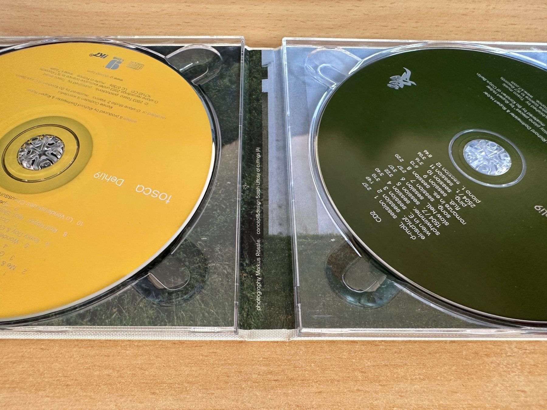 CD: Tosca – Dehli9 - 2 CD – Usato da Rikon im Tösstal venduto da Alpenmutz 2