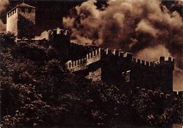 Bellinzona TI Castello di Montebello G
