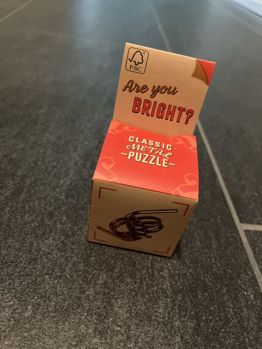 Puzzle: Klassisches Metall Puzzle – Nuovo (secondo la descrizione) da Egliswil venduto da cx.cx