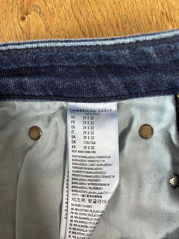 American Eagle Jeans: American Eagle Jeans 29 X 32 blau – Usato da Grenchen venduto da lor_2zpl 3