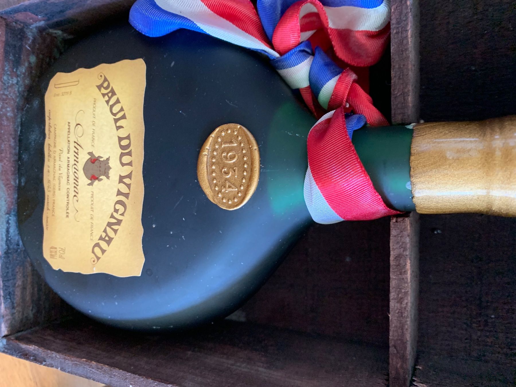 Bevande alcoliche: 2 Flaschen Armagnac 1914 und 1934 – Usato da Bettlach venduto da Windows1020 3