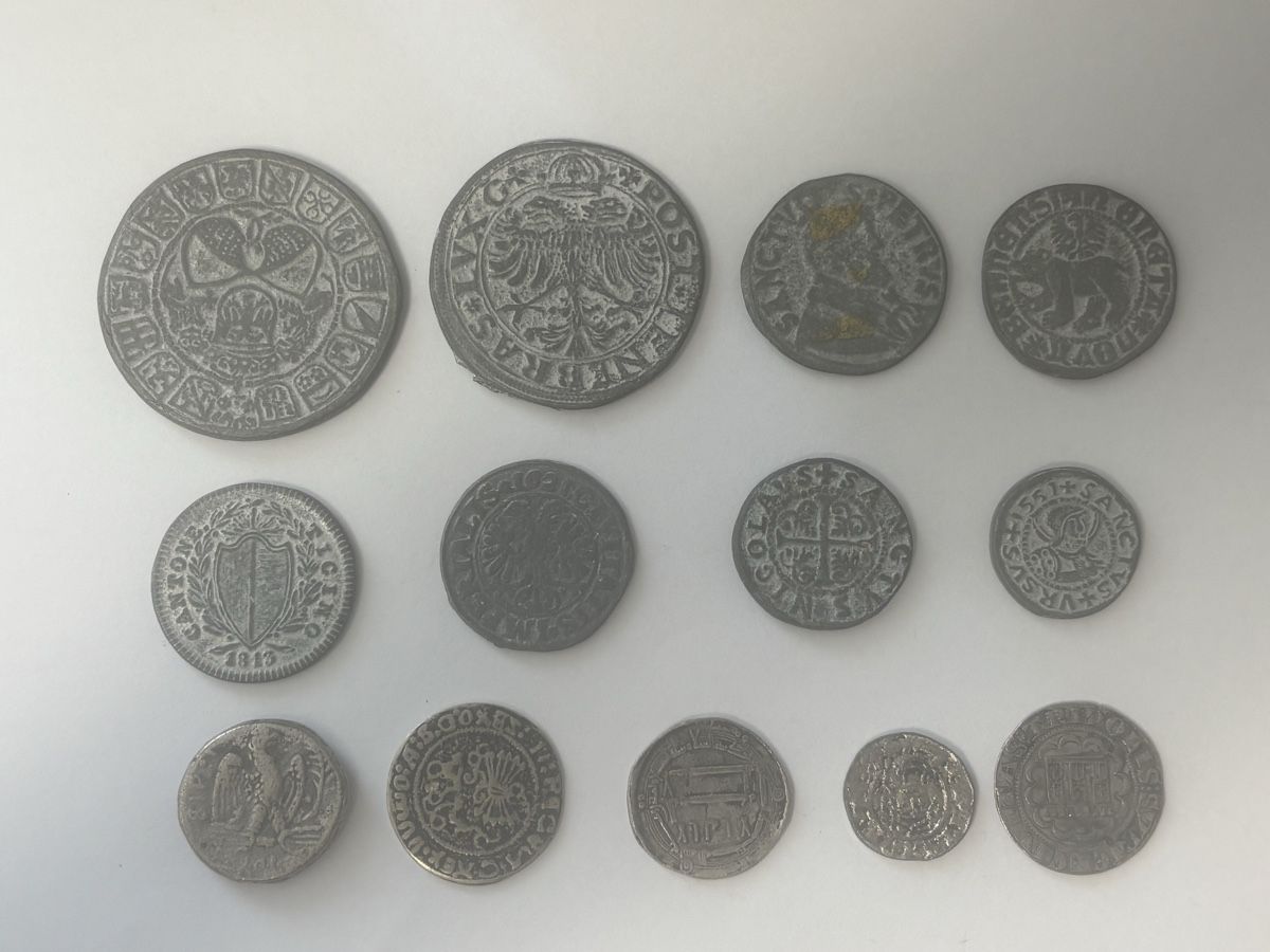 Alle Münzen: Diverse Schweizer und andere Münzen  – Gebraucht aus Fulenbach von Foxi1266 1